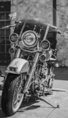 Harley Davidson Motorcycle Front