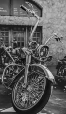 Harley Davidson Motorcycle Front