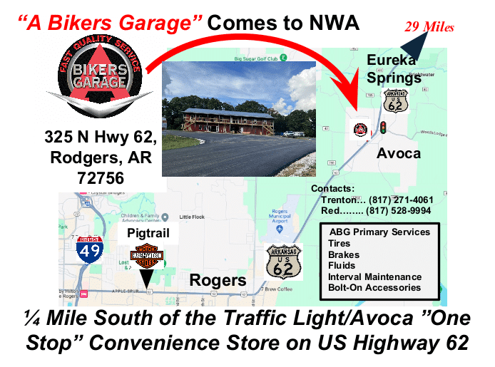 ABGMap Map to A Bikers Garage
